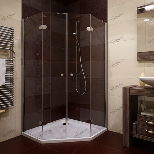 Душевая кабина 70x70 GK-102 стекло прозрачное GUTEWETTER LUX FESTT 70X70GK102