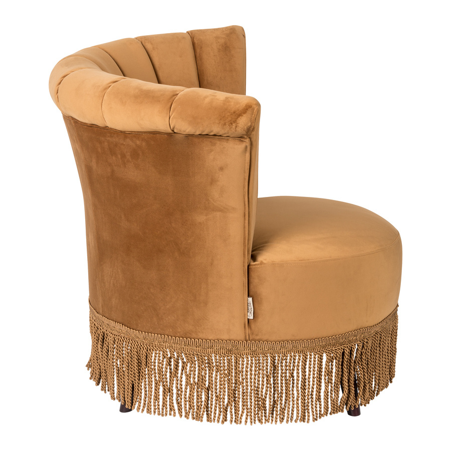 Кресло Flair золотисто-коричневое Dutchbone 3100052 - Вид №2