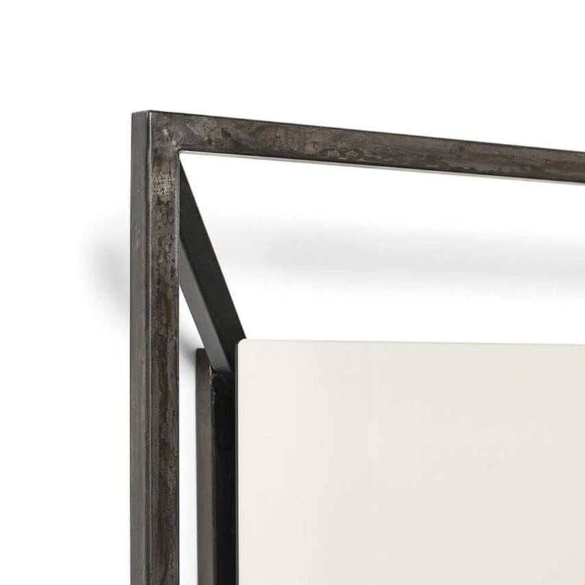 Настенное железное зеркало с рамкой Mogg TIMELESS ARCH-00093503 - Вид №1