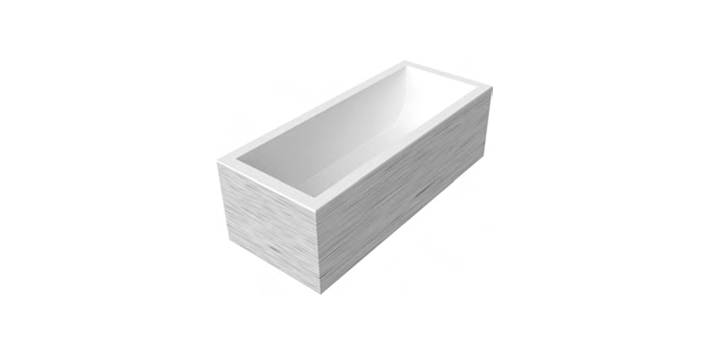 Ванна отдельно стоящая BIBLIO15E Antonio Lupi BIBLIO L=180 см Antoniolupi - Вид №1