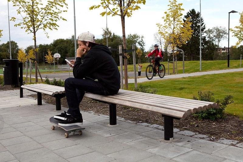 VESTRE Скамья из стали и дерева без спинки Urban sun-id-1427093 - Вид №2