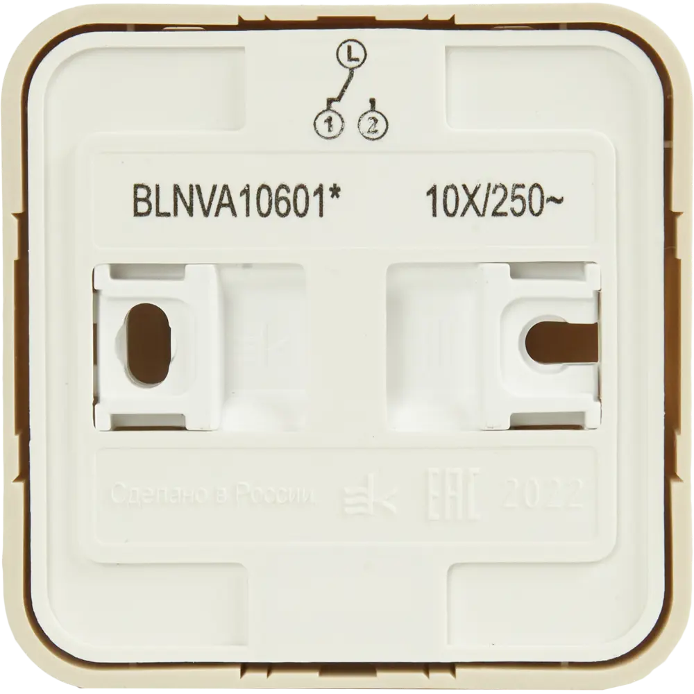 Переключатель накладной Schneider Electric Blanca 1 клавиша цвет бежевый 86724493 STLM-2148958 SYSTEME ELECTRIC - Вид №3