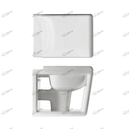 30343 Приставной унитаз напольный Зеленый Althea Ceramica Design Outline Италия