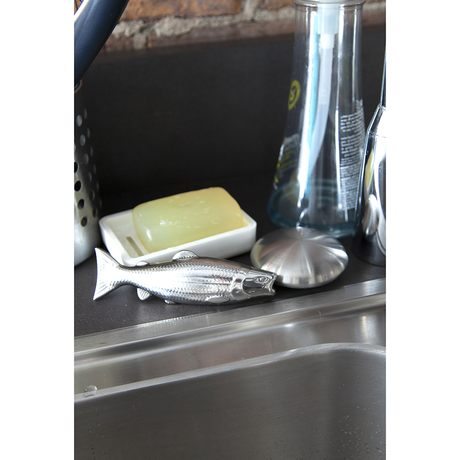 MS003 Мыло стальное fish Kikkerland  - Вид №3