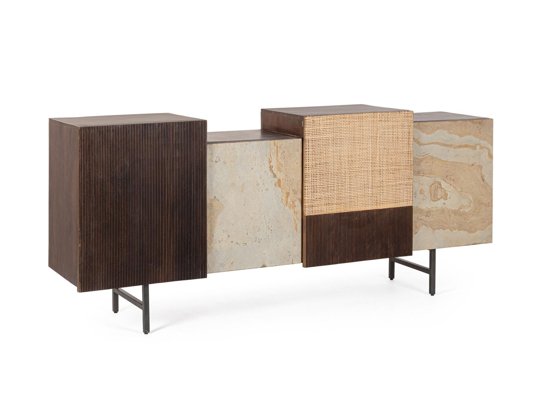 Манго и мраморный шкаф с распашными дверями BIZZOTTO Kibik ARCH-00153364