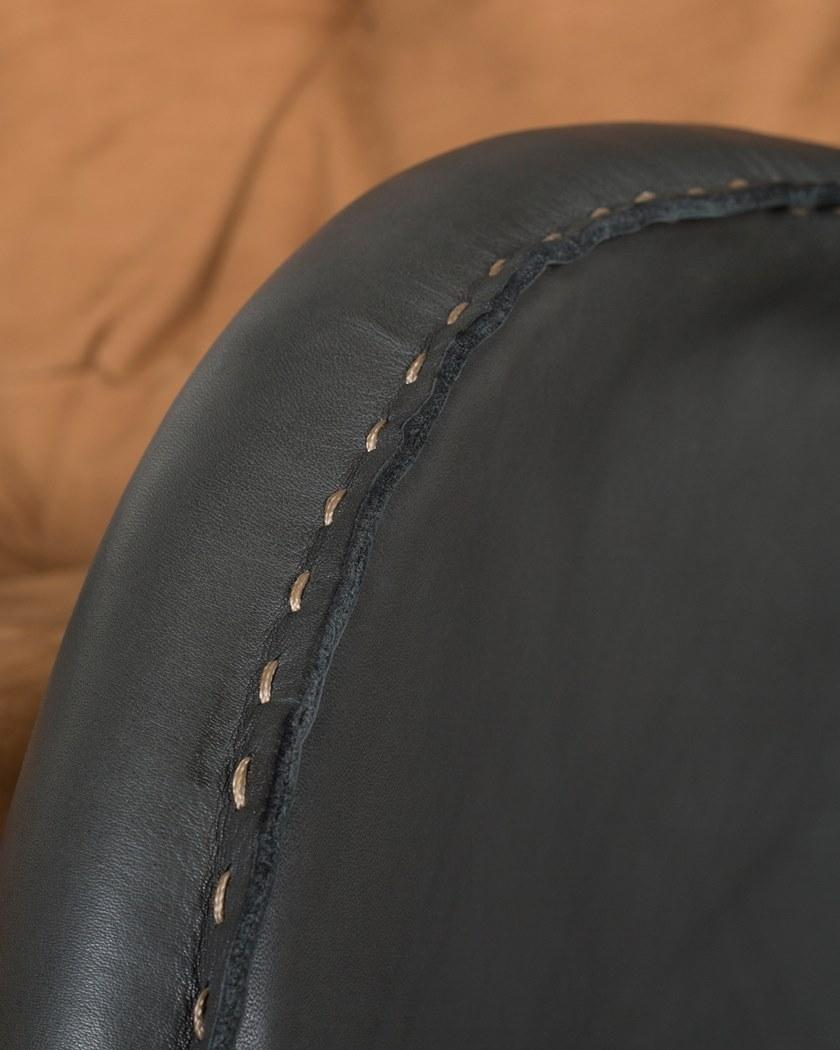 Greenapple Кожаное кресло с подлокотниками с высокой спинкой Perfect raw G703175  - Вид №4