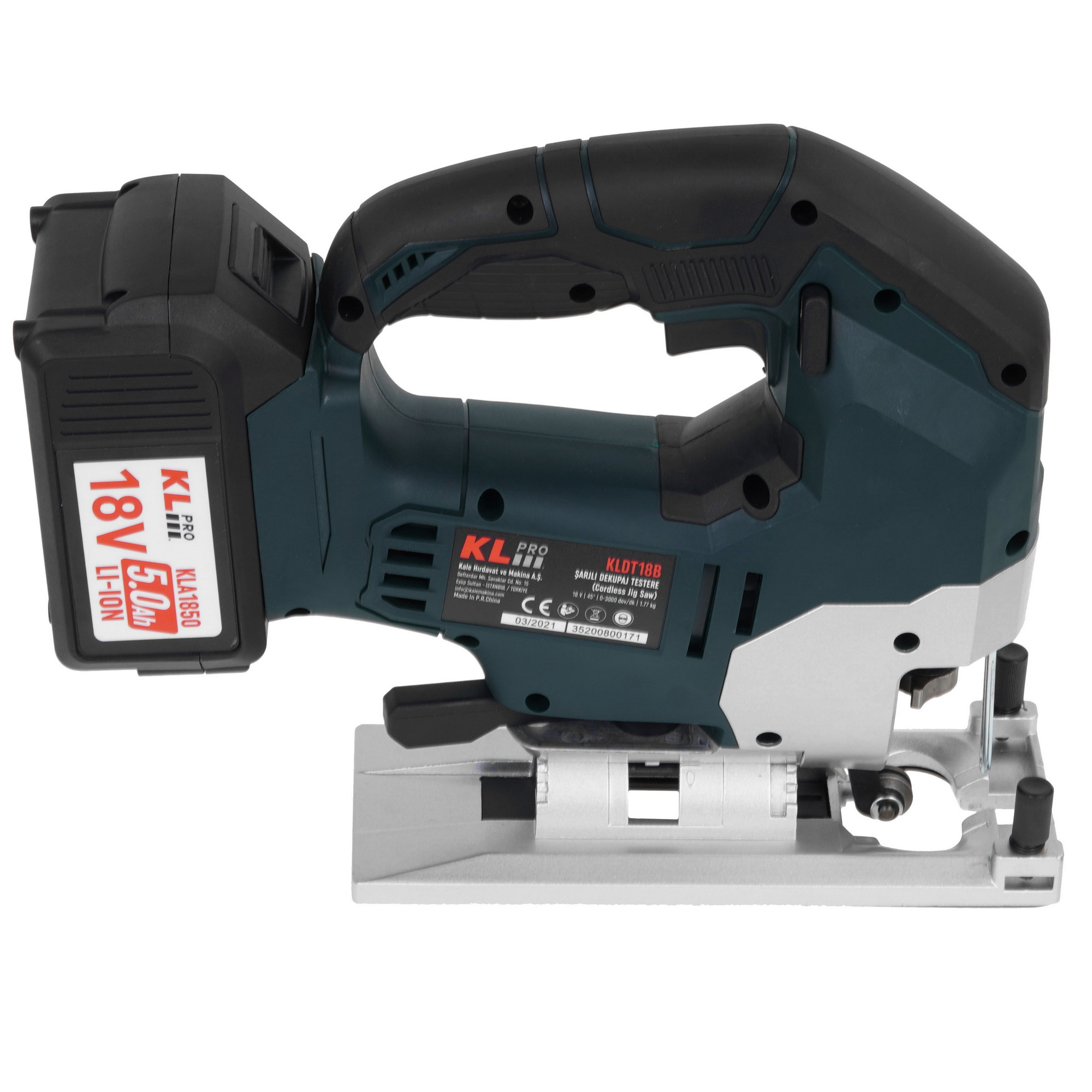 Электрический лобзик KLPRO KLDT18B-50 9150303 STDN-0000700 - Вид №4
