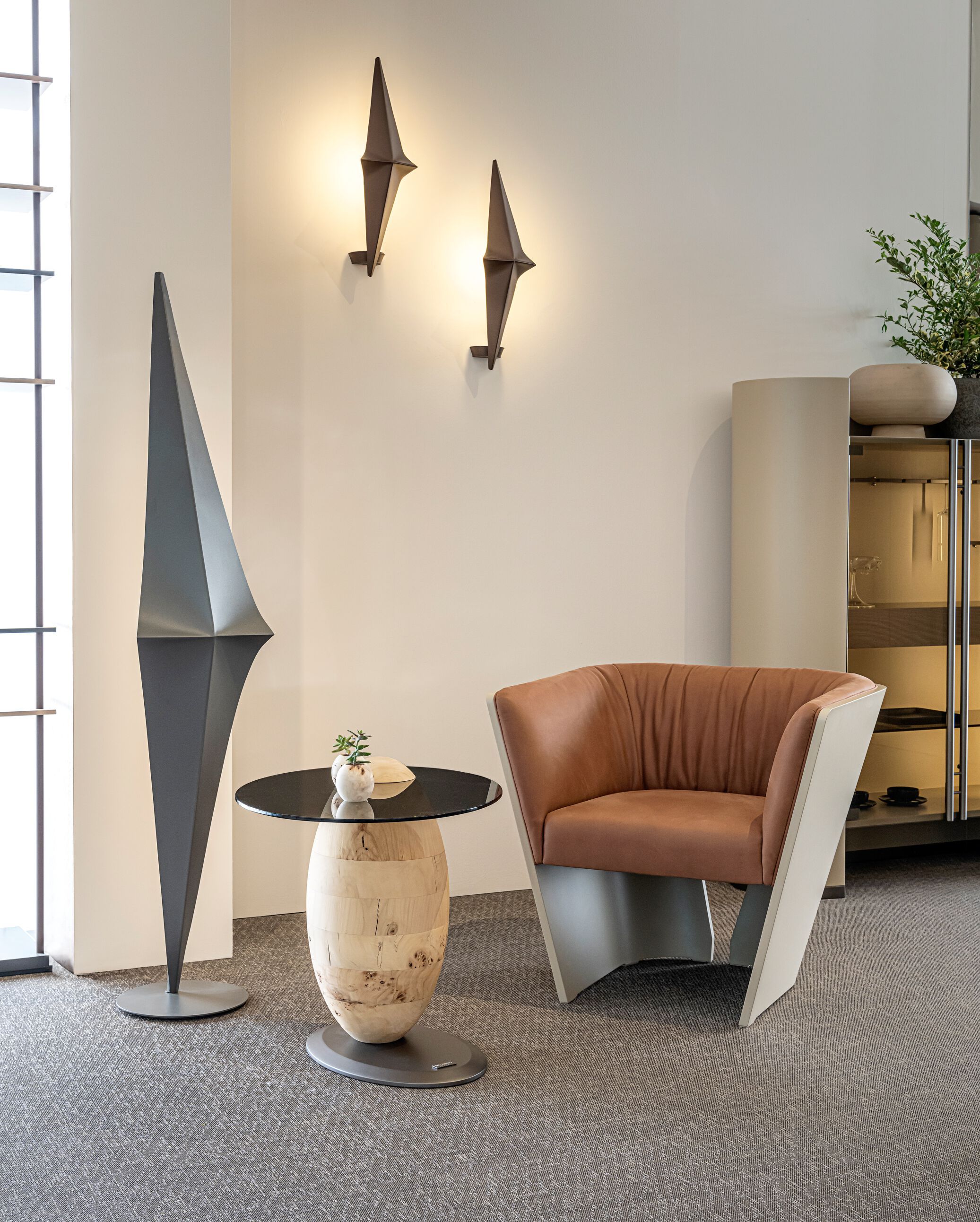 Диммируемый светодиодный настенный светильник Bizzotto Italia ARCH-00042976