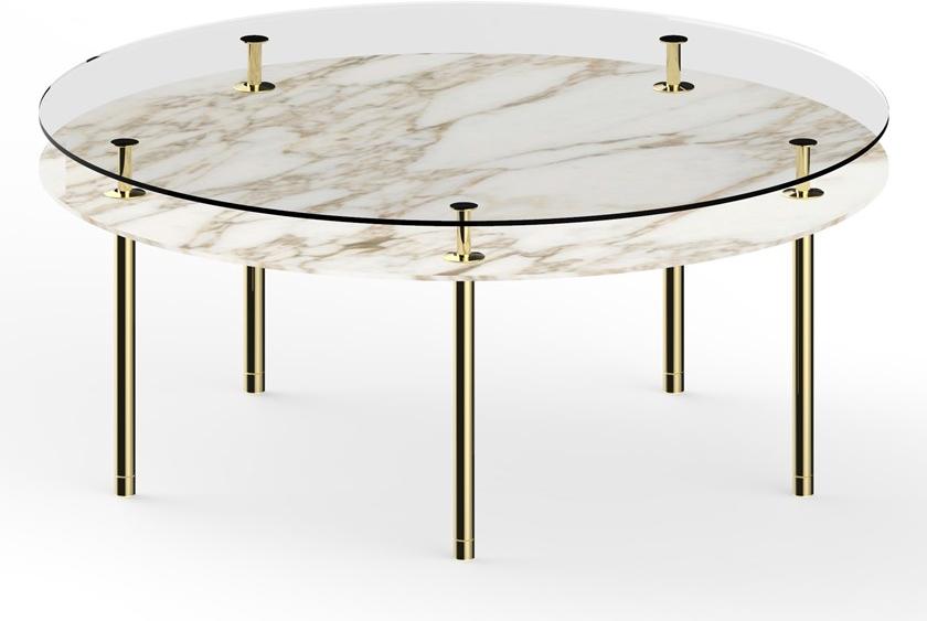 GHIDINI1961 Круглый мраморный стол Legs sun-id-1451365 - Вид №1