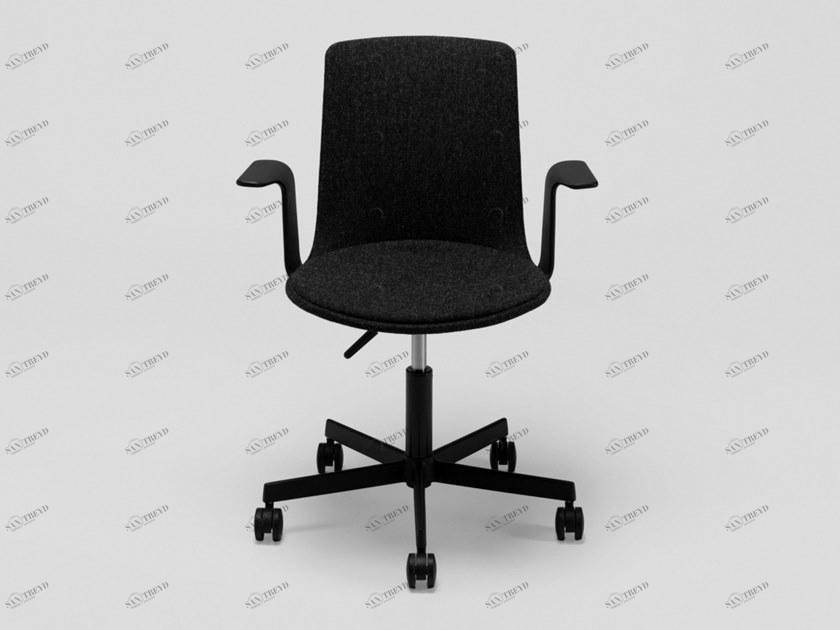 ENEA Офисный стул из ткани с подлокотниками Lottus high sun-id-1460786