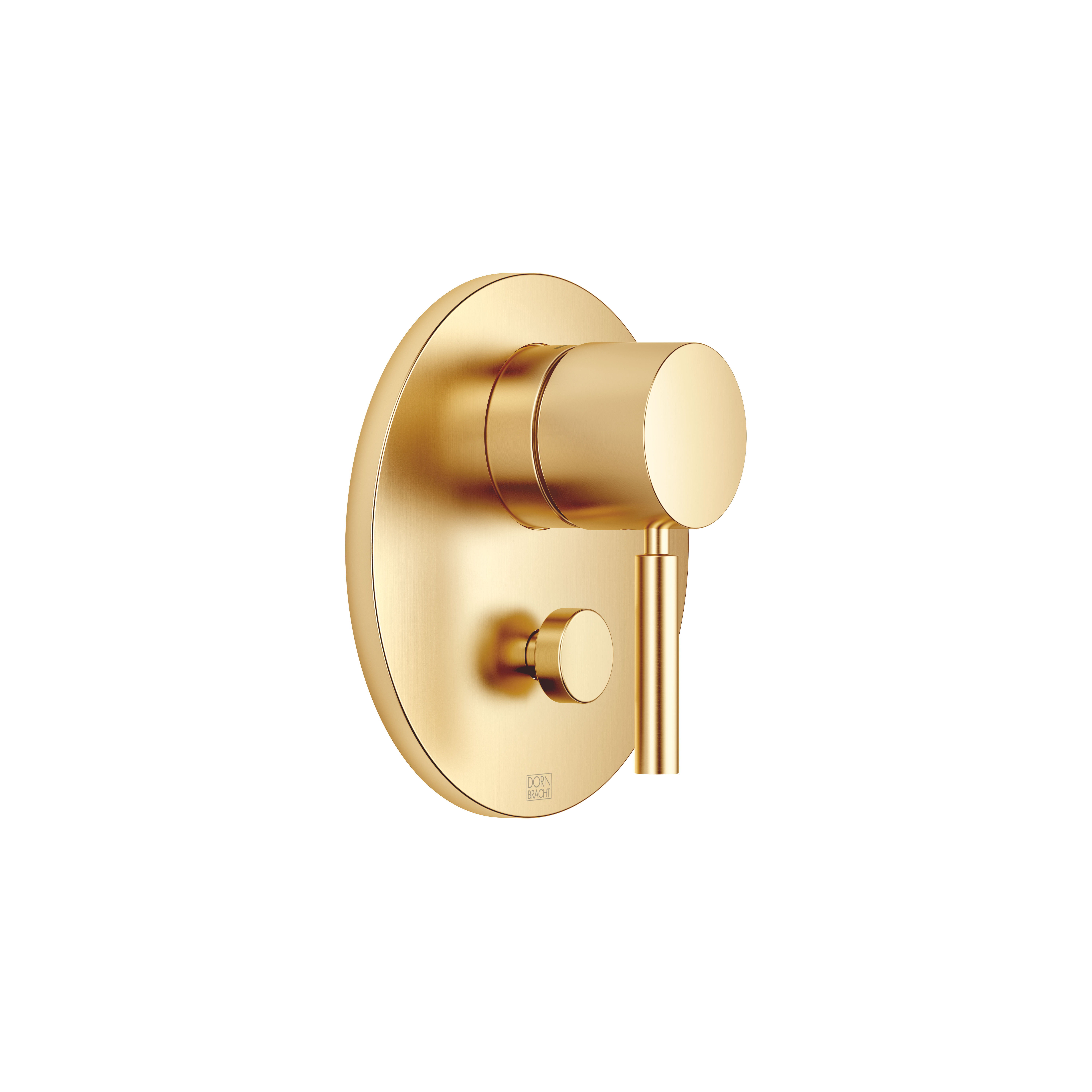 Однорычажный смеситель скрытого монтажа с переключателем - Brushed Durabrass (23-каратное золото) 36120660-28 DornBracht Meta
