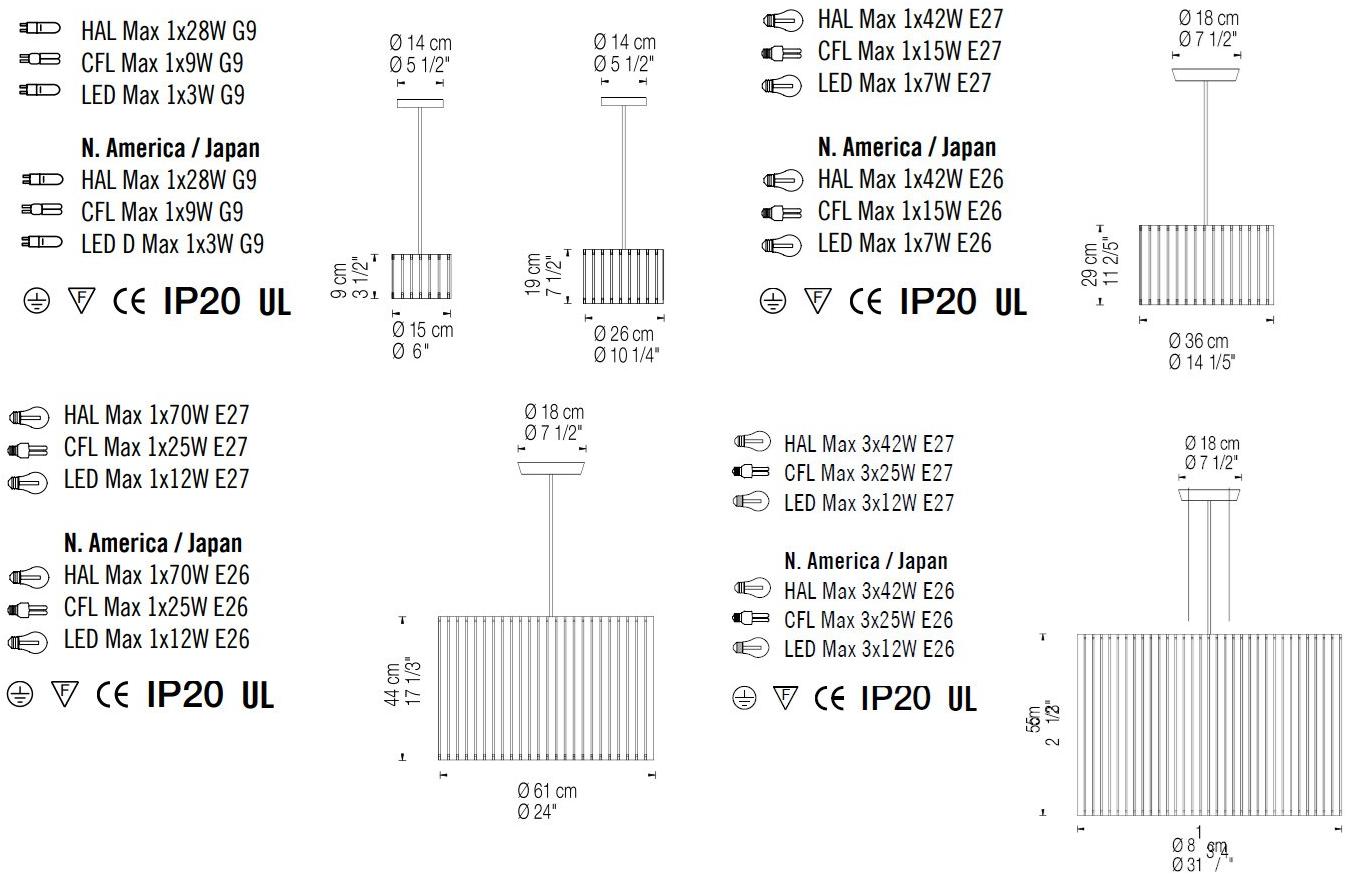 fambuena Подвесной светильник из дерева Luz oculta wood sun-id-1393843 - Вид №2