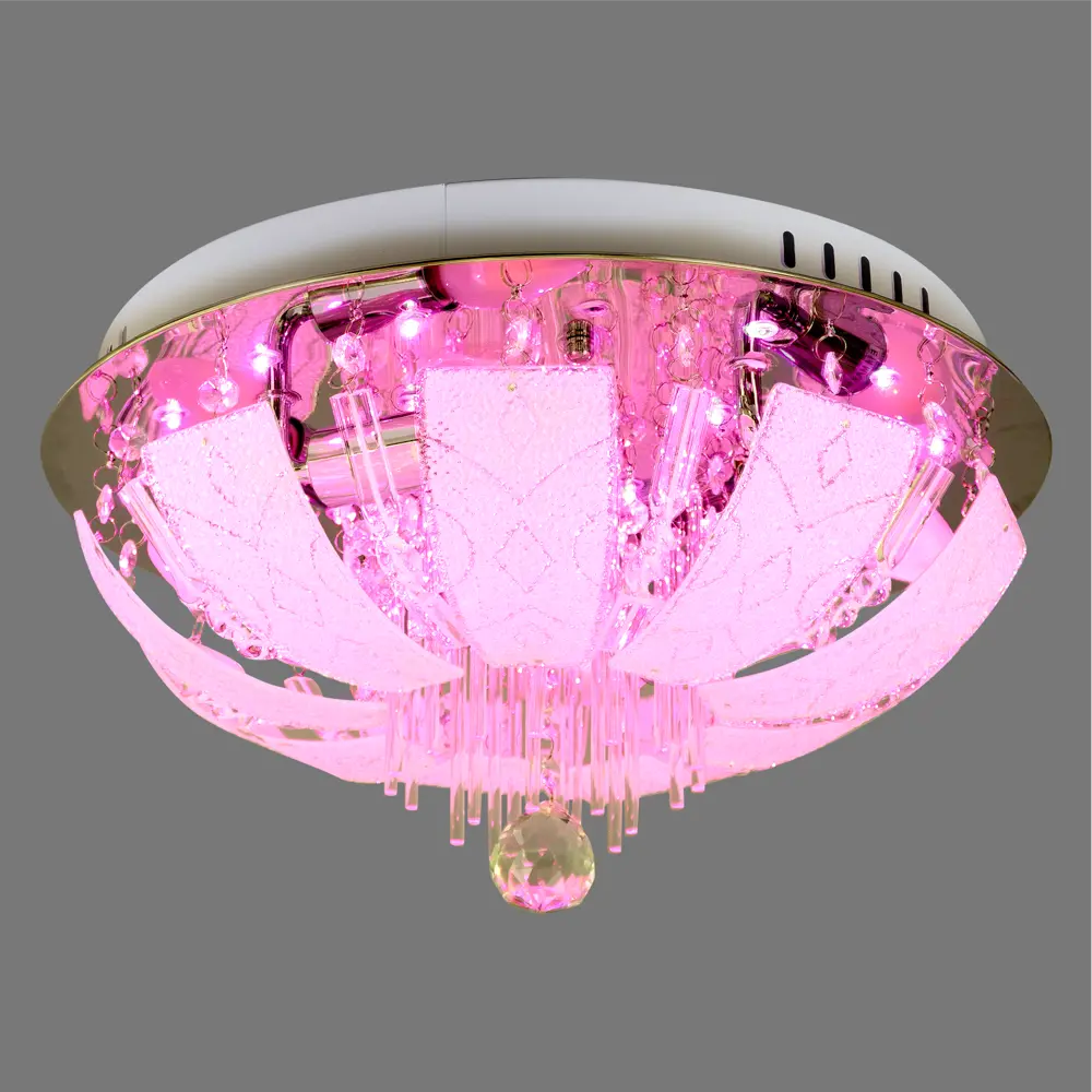 Люстра хрустальная подвесная Пари 4xE14x60 Вт, LED, металл/стекло, цвет хром 14089624 STLM-2074334 WINK  - Вид №11
