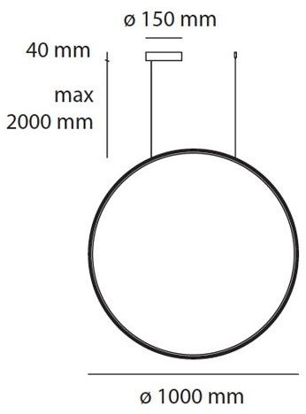 Artemide Подвесной светодиодный светильник прямого света из технополимера с системой RGB Discovery sun-id-1491672 - Вид №10