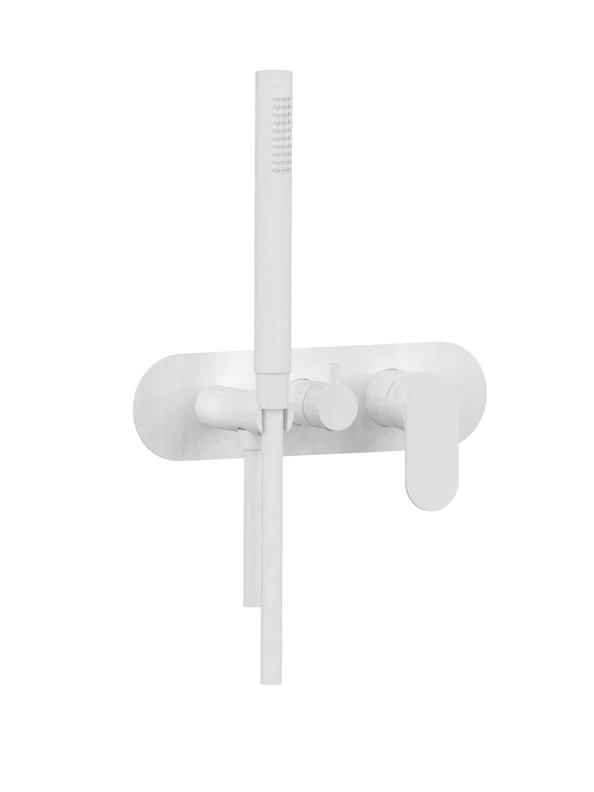 Однорычажный смеситель для душа с 3 отверстиями и ручным душем Rubinetterie Frattini отдельная эстетика ARCH-00107226 - Вид №12