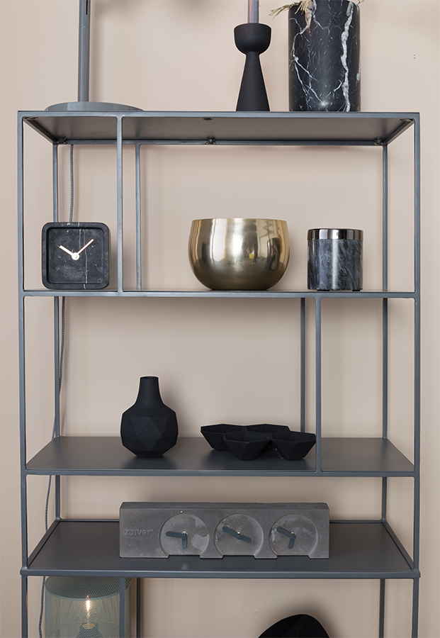 Часы Luxury Time черные Zuiver 8500040 - Вид №1