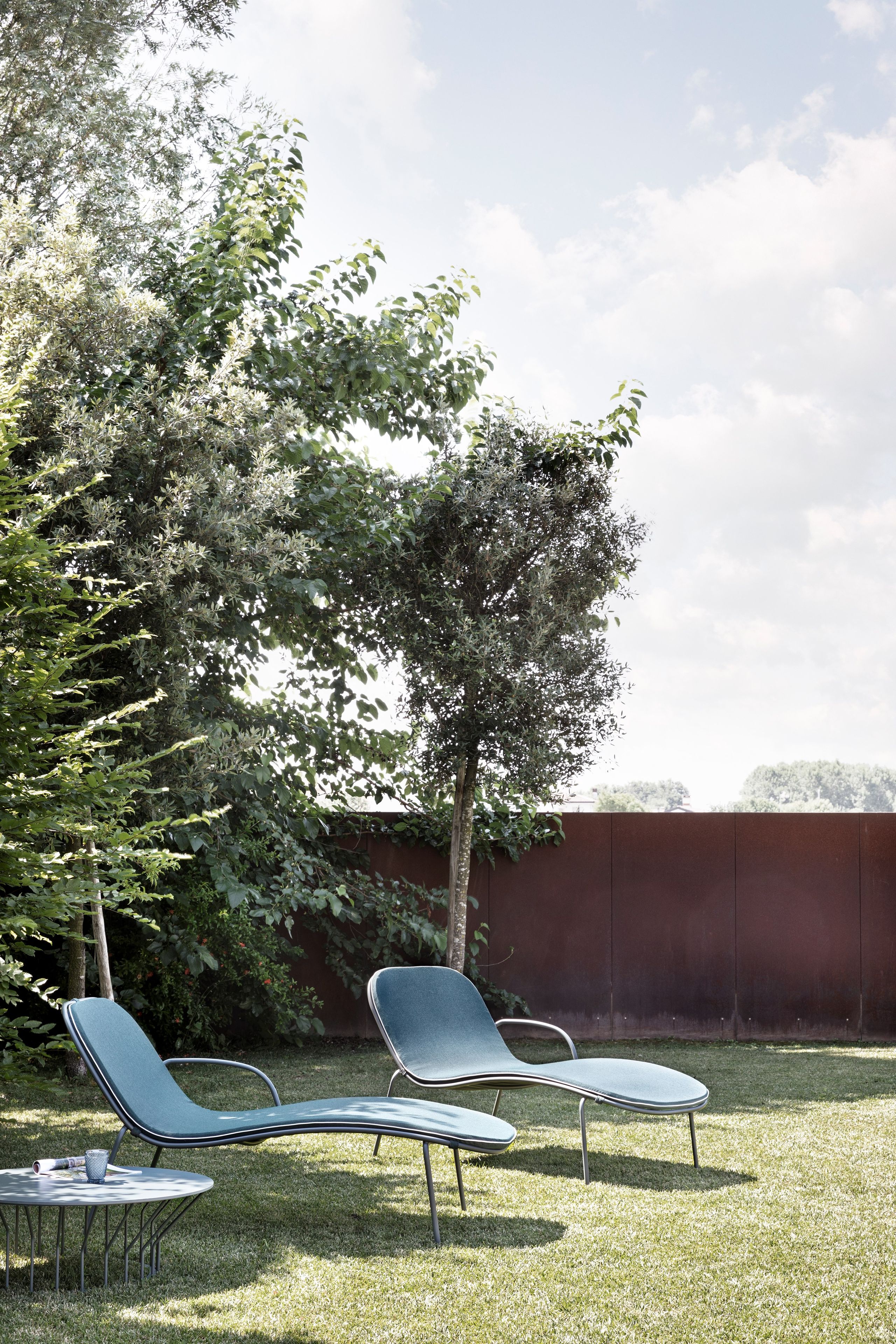 Металлическая штабелируемая Садовая кровать с подлокотниками TrabA' SUNSHINE ARCH-00014134 - Вид №2