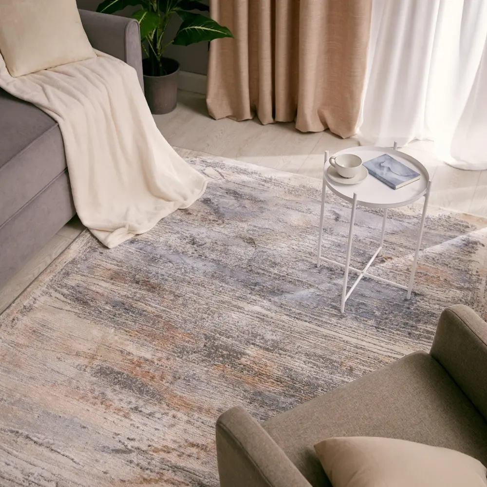 Santreyd Ковер Зингер L043 для гостиной и кухни 80x150 см 85869405 STLM-0065825