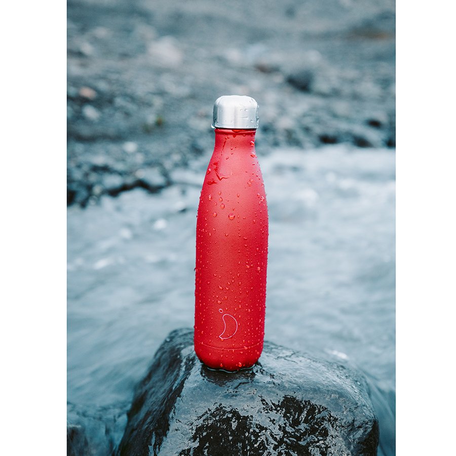 Термос 500 мл красный Neon Red CHILLY'S BOTTLES ДИЗАЙНЕРСКИЕ 00-3948012 Красный  - Вид №1