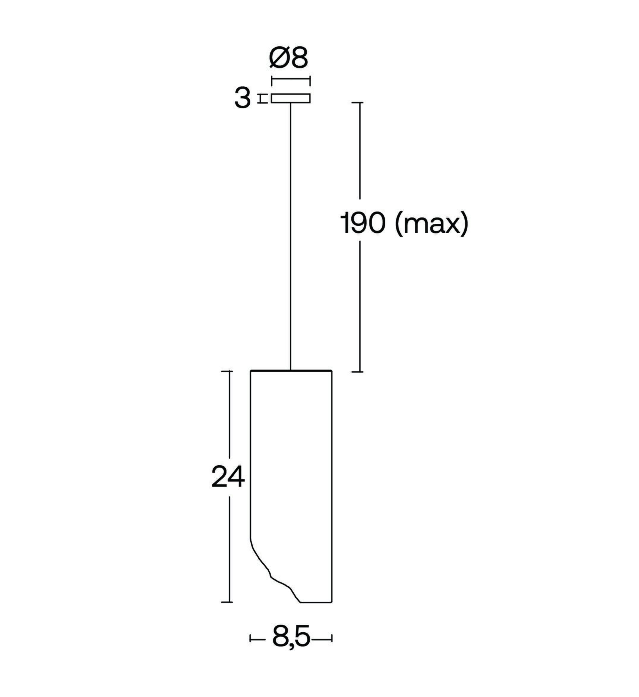 Цемент подвесной светильник URBI et ORBI Medius Terra ARCH-00031311 - Вид №3
