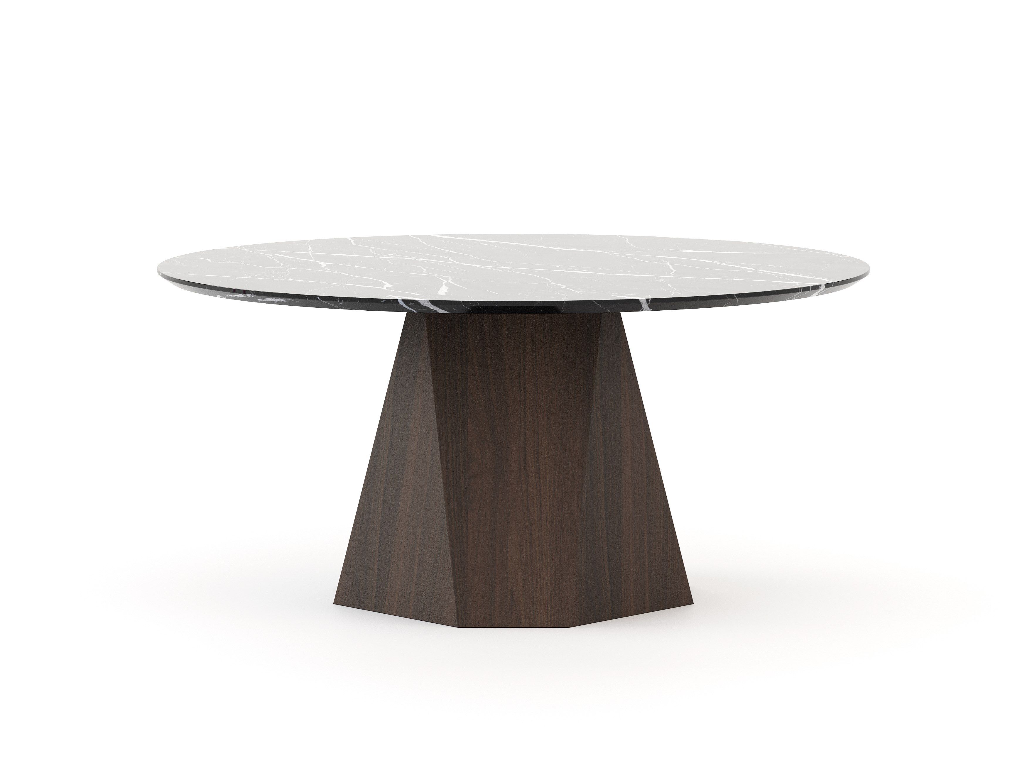 Круглый деревянный стол для гостиной Stylish Club Olivia ARCH-00081121 - Вид №6