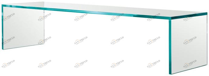 Tonelli Design Низкий стеклянный стол sun-id-1412715