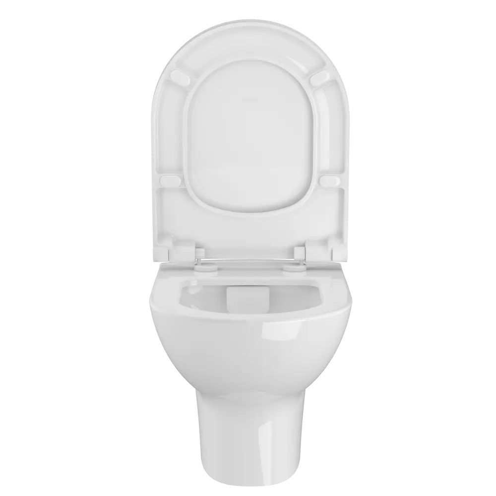 Унитаз безободковый подвесной VitrA Stern горизонтальный выпуск STLM-2179184 - Вид №3