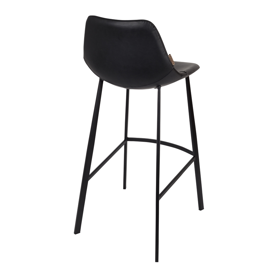 Стул барный Franky черный Dutchbone 1500039 - Вид №3