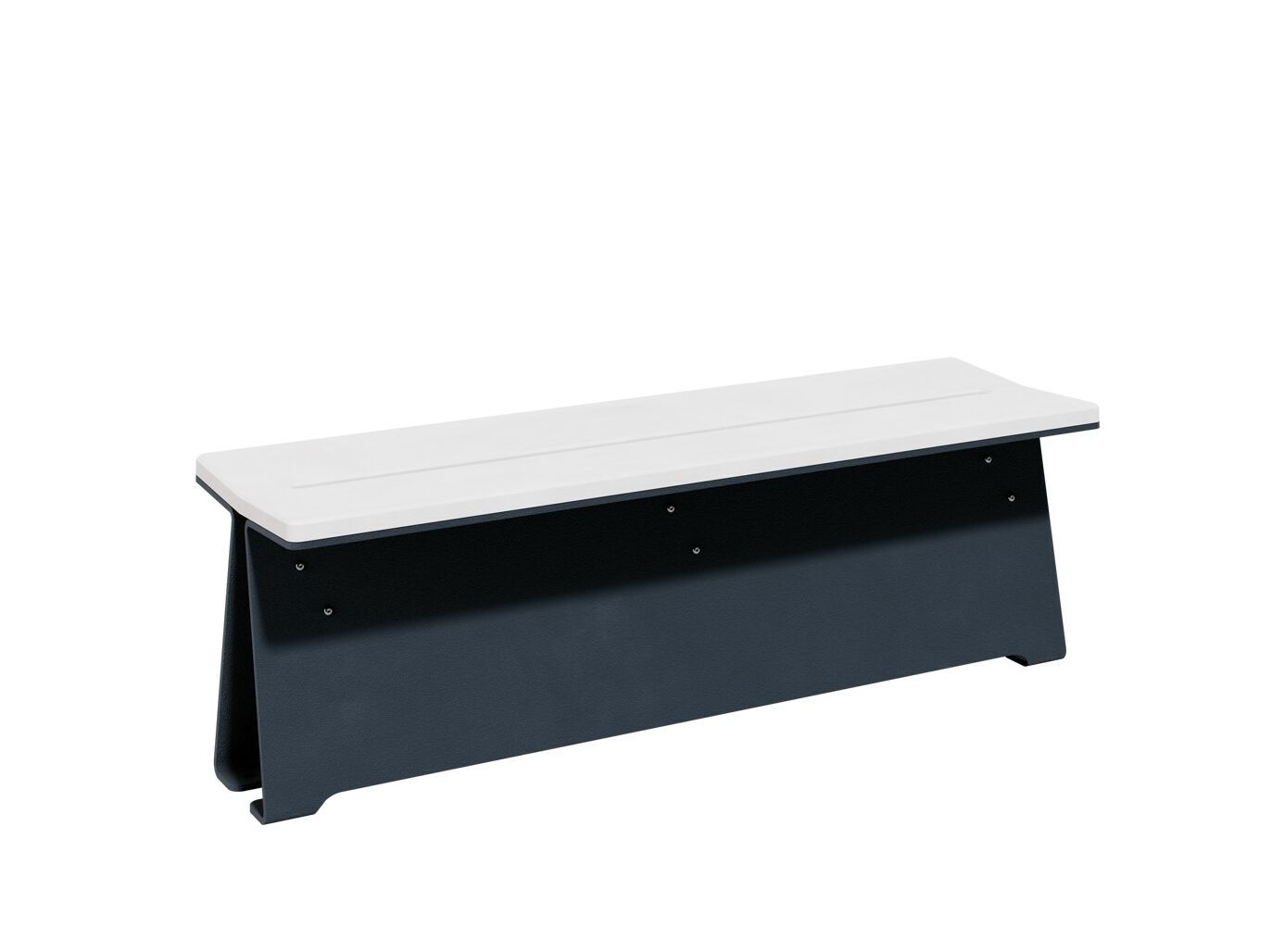 Стальная и бетонная скамья без спинки amop Fresta ARCH-00132499 - Вид №1