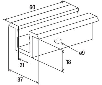Алюминиевый зажим FISCHER Fischer M ARCH-00067140 - Вид №4
