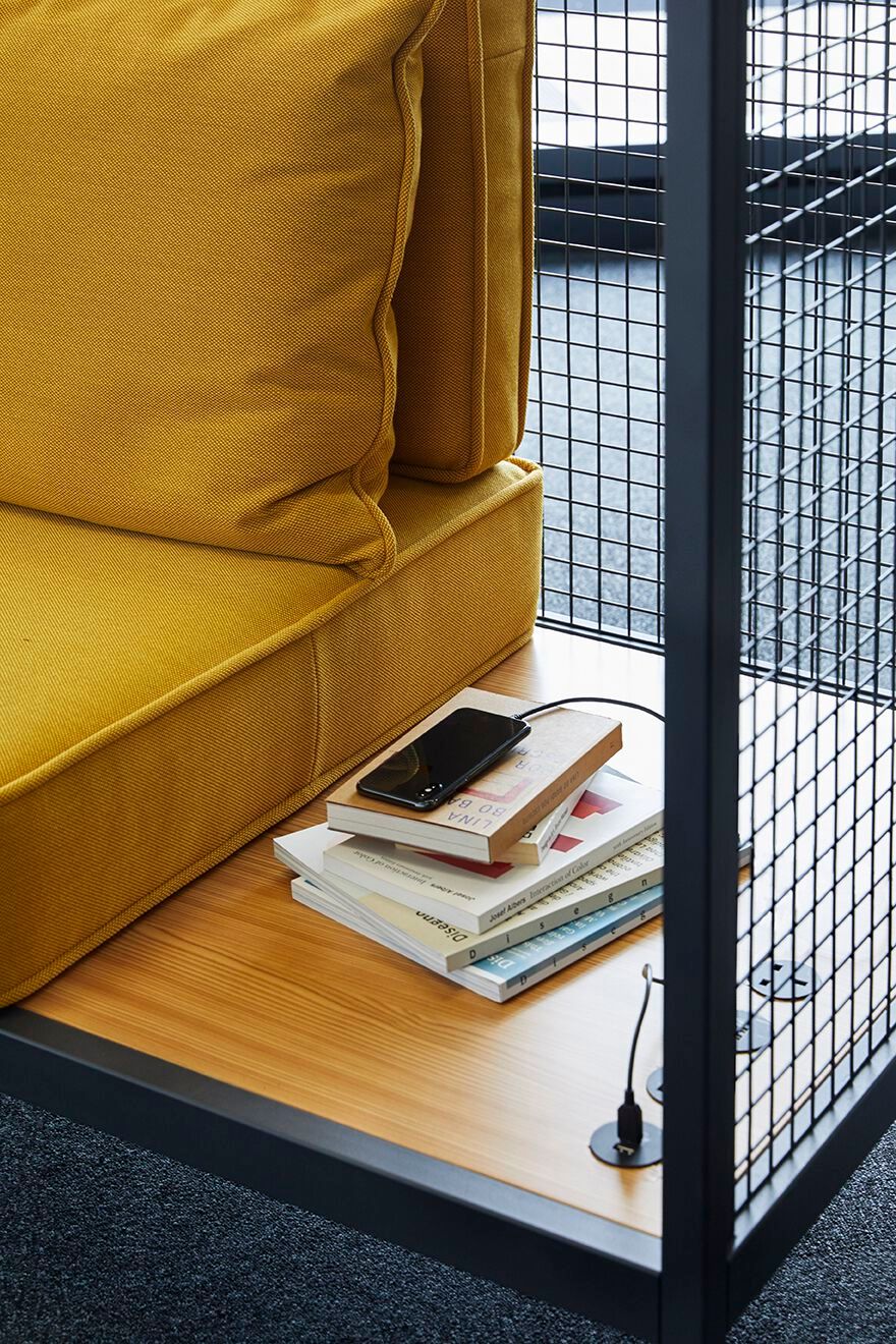 Офис двухсторонний угловой диван Established&Sons сетка ARCH-00116515 - Вид №27