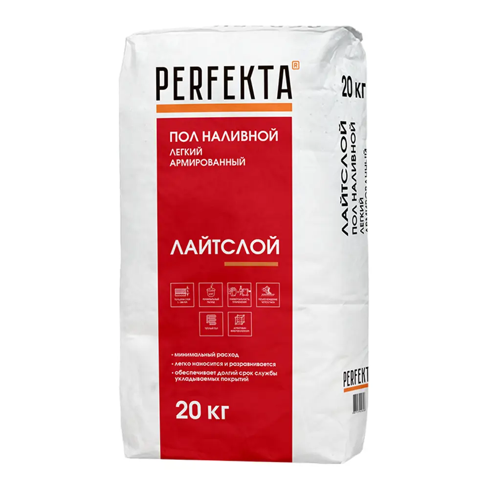 PERFEKTA ЛАЙТСЛОЙ - армированная смесь для идеального выравнивания пола 17253291 STLM-0007789