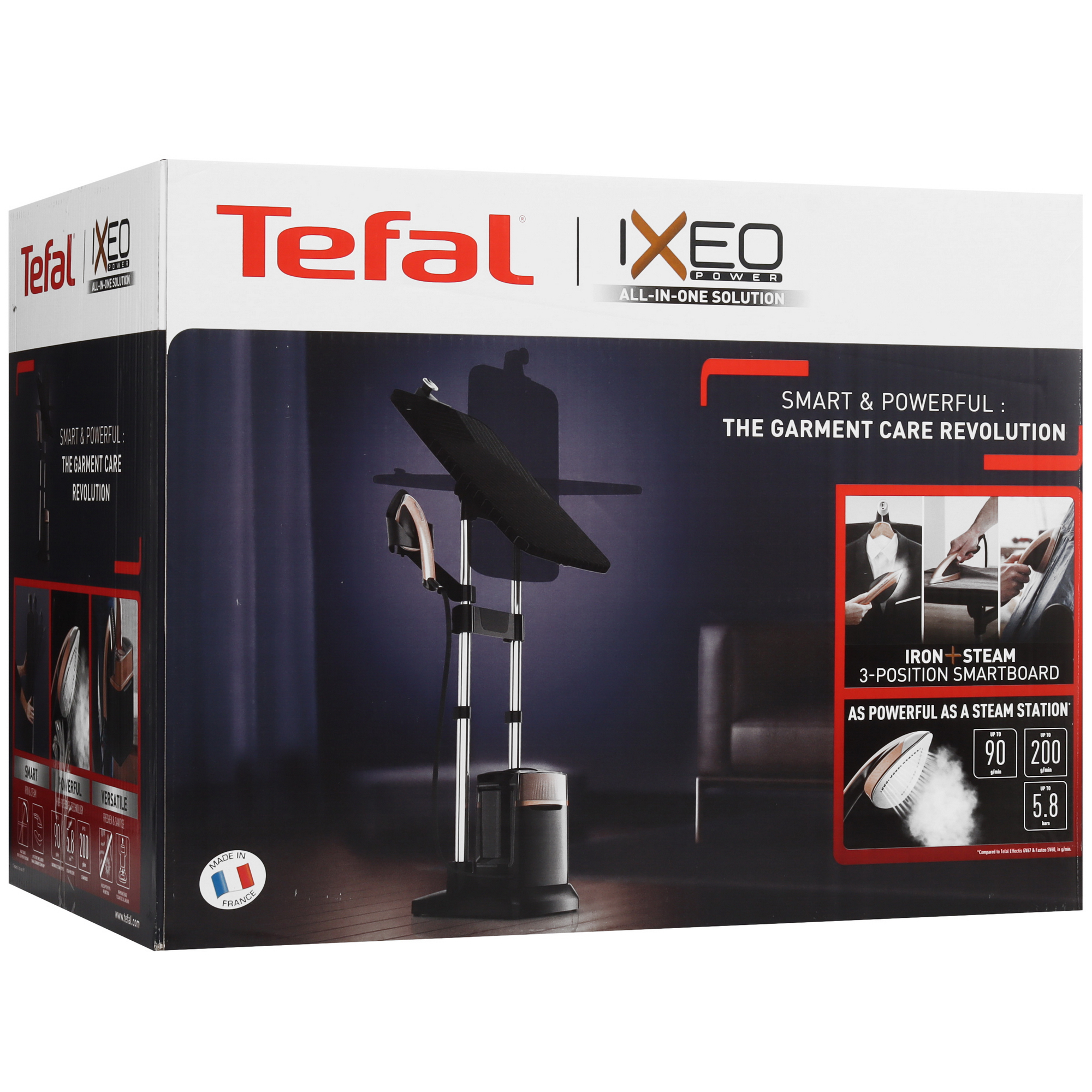 1639793 Гладильная система Tefal IXEO POWER QT2020E0 черный STDN-0044962 - Вид №11