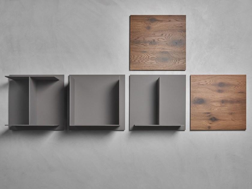 MDF Italia Модульный подвесной настенный книжный шкаф из fenix-ntm® sun-id-1434442 - Вид №1