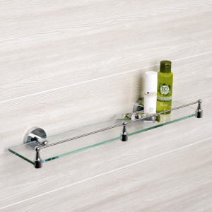 K-6244 Rhein Полка стеклянная с бортиком WasserKRAFT Rhein K-6200