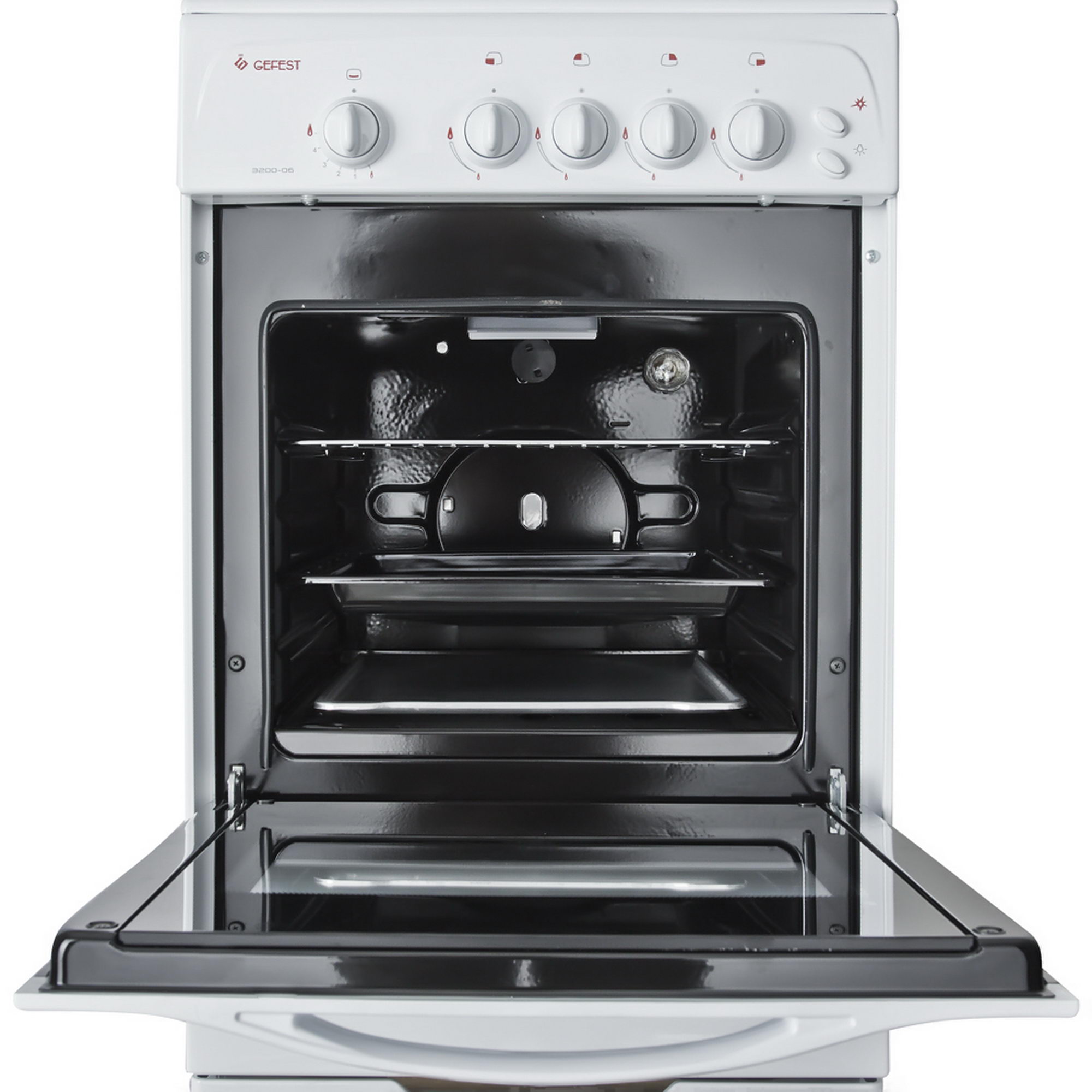 6675786 Газовая плита Gefest 3200-06 К2 белый STDN-0045369 - Вид №3