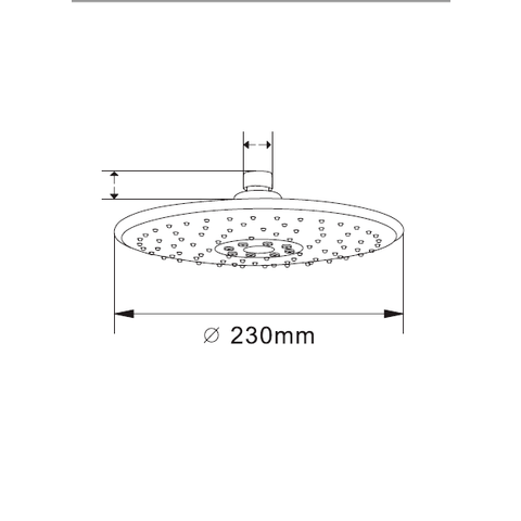 Orange S05TS Верхний душ Дуб sun-id-1517229 - Вид №3