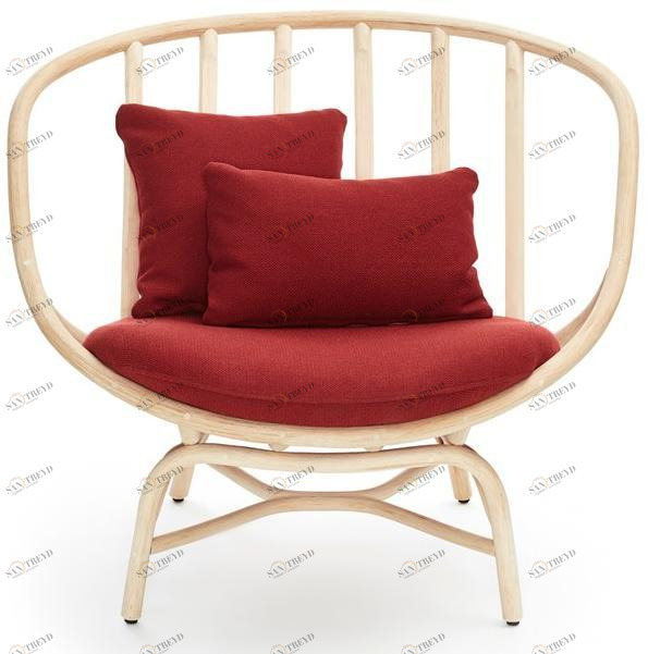 EXPORMIM Кресло из ротанга со встроенной подушкой  T030 