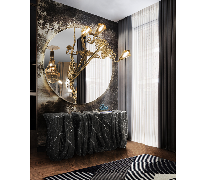 0-241 Монохромный буфет из искусственного мрамора Boca Do Lobo  - Вид №23