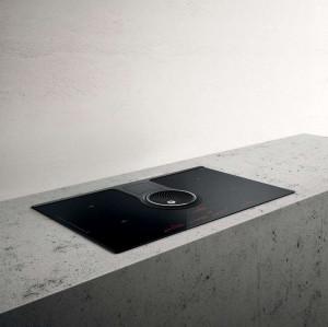 NIKOLATESLA HP BL/A/83-PRF0120975A Индукционные варочные панели / индукционная, .nikolatesla.панель+вытяжка, стеклокерамика, индукционная, 83см, сенсорное управление , pot detector, bridge zones, power limitation , 1200м3, отвод воздуха, черный Elica