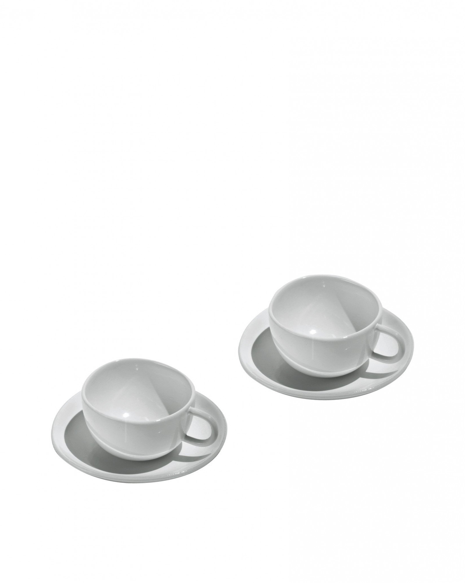 Набор из двух кофейных чашек с блюдцами Alessi Корзина с фруктами SAN06