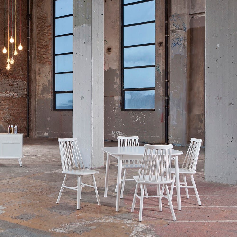 Круглый выдвижной стол из березы Hans K ZigZag ARCH-00049232