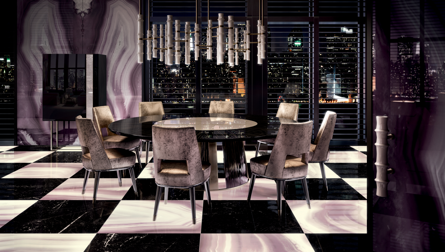 SICIS Agata Lilla Gem Glass sun-id-1990992 - Вид №2