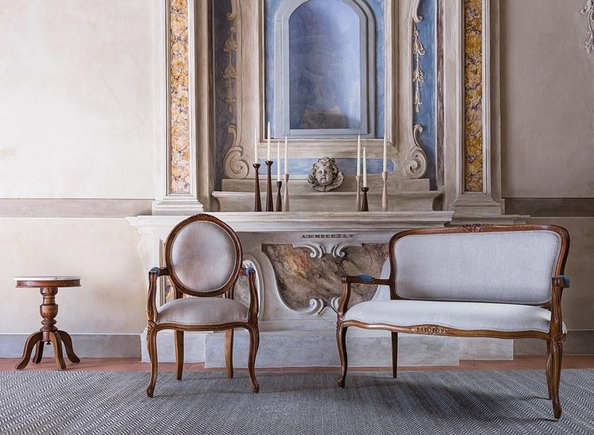 Il Giardino di Legno Стул с подлокотниками Mozaic - noce Moza0242 - Вид №2