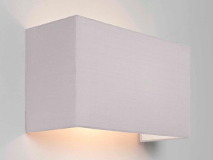 Прямоугольный абажур из ткани