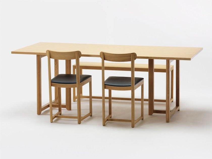 Zilio A&C Прямоугольный стол из бука Seleri sun-id-1399536 - Вид №1