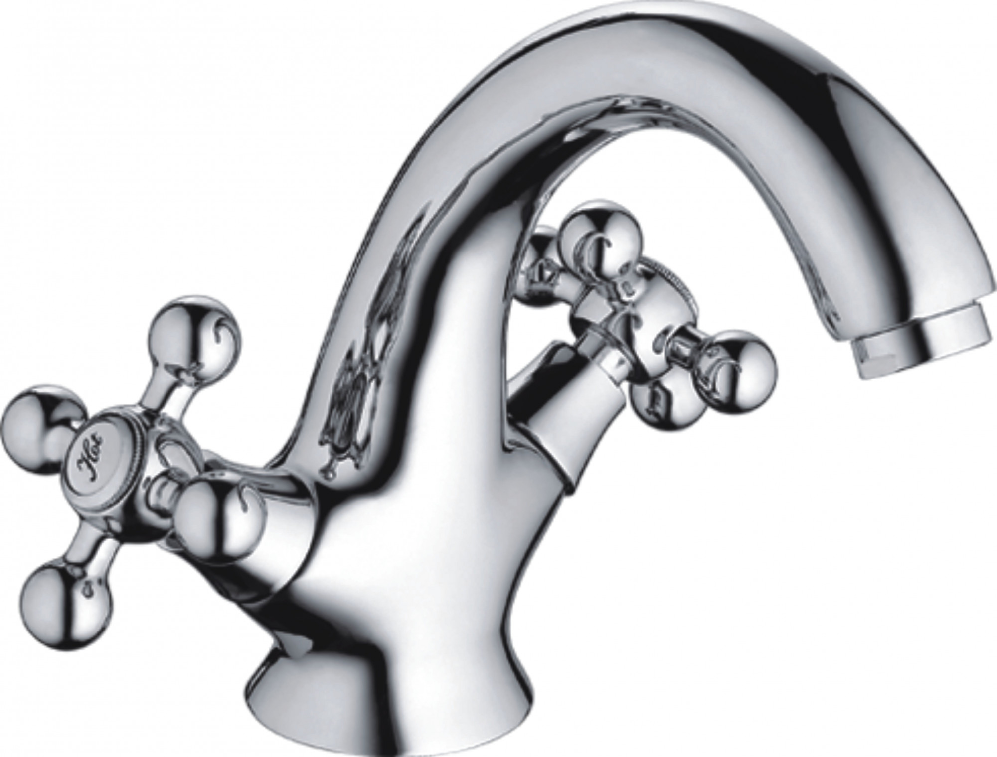 HB1019 Смеситель для раковины , хром Haiba 