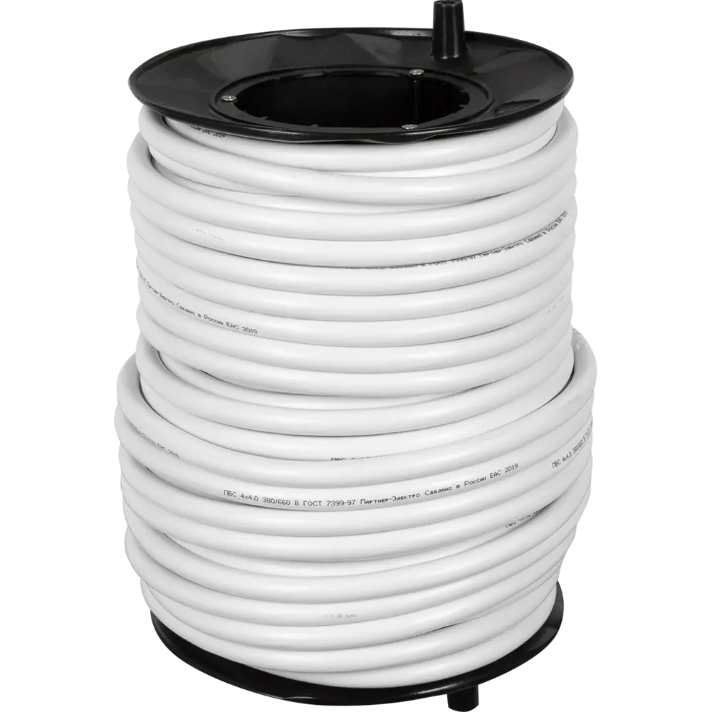 Силовой кабель ОРЕОЛ ПВС 4х4 для подключения электрооборудования 14149463 STLM-1108374 - Вид №1