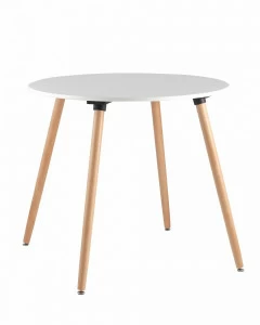 Стол обеденный круглый белый Oslo Round WT STOOL GROUP  00-3958825 Белый
