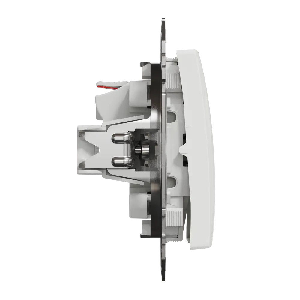 Выключатель встраиваемый Systeme Electric Sedna Design 2 клавиши, цвет белый 84830249 STLM-2131750 Sedna Design Elements - Вид №3